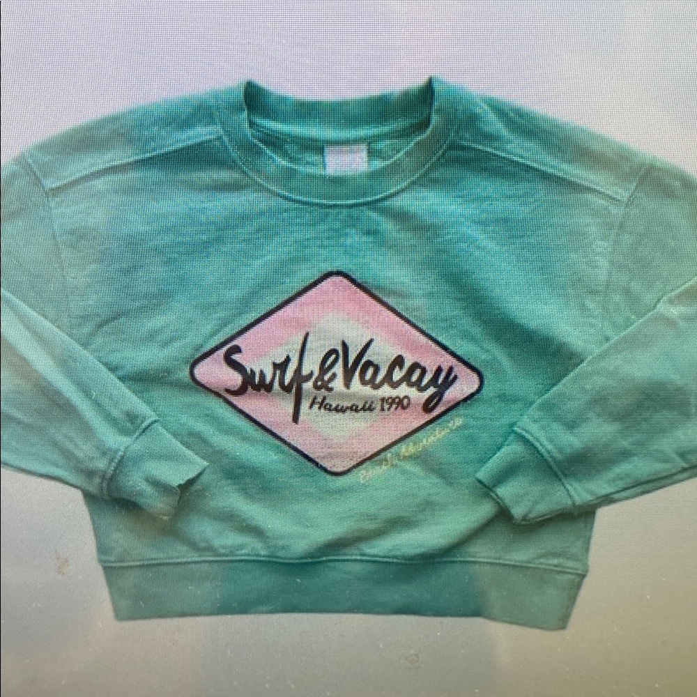 Kids Green Sweatshirt